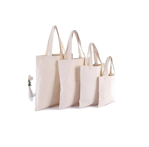 Eco Friendly Cotton Tote Bag Customizable <b>Canvas</b> Shopping Carry Bag Reusable Grocery Tote with Strong Handles Wholesale Supply - Product Image 5
