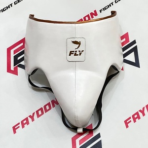 Protector Inguinal de Cuero Genuino para Entrenamiento, con Logotipo Personalizado, Protección Profesional para Sparring, Boxeo, Kickboxing, MMA - Product Image 3