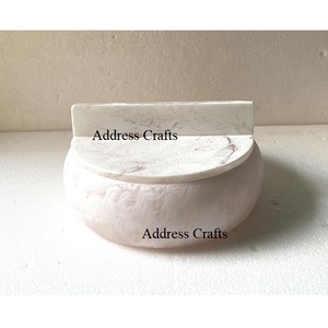 Hot Sell Eco Friendly Resin Salad <b>Bowl</b> Premium Quality Handmade Round Shaped <b>Bowl</b> <b>With</b> <b>Lid</b> <b>Serving</b> <b>Bowl</b> Wedding Decor Platters - Product Image 3