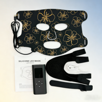 Masque facial de luminothérapie LED 7 couleurs de qualité médicale, conçu pour le visage et le cou, utilisation à domicile, masque de luminothérapie pour le soin de la peau