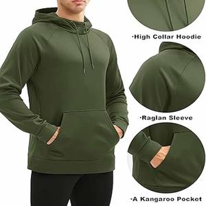 Sudaderas con capucha para hombre, 100% algodón, forro polar, personalizadas, transpirables, de corte regular, subidas por Dress Sports - Product Image 3