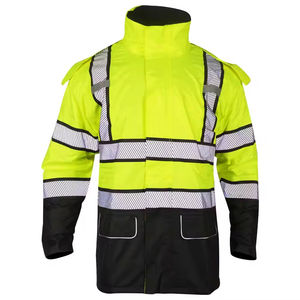 OEM ODM Zohan créations haute visibilité pas cher veste de construction personnalisée imperméable haute visibilité fabrication de vestes de sécurité led - Product Image 1