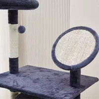 Arbre à chat interactif moderne et écologique de qualité supérieure, design tendance de Noël, pour grands chats, en sisal durable, vente en gros