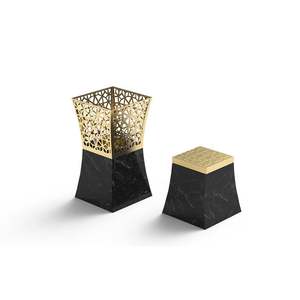 Soporte de incienso de madera hexagonal más vendido con luz de té para decoración interior del hogar - Product Image 6