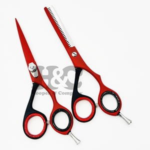 Tijeras de pelo japonesas J2 de calidad superior Punta de hoja afilada de acero inoxidable de gama alta Logotipo personalizado Belleza de cerámica duradera - Product Image 2