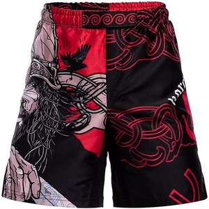 Shorts MMA personnalisés de style urbain, taille élastique, motif uni, séchage rapide, respirant, pour Muay Thai et grappling, avec logo personnalisé - Product Image 1