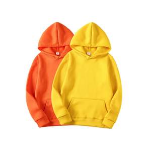 Venta caliente 2023 Nueva alta calidad al por mayor de impresión de logotipo personalizado de algodón liso con cremallera Sudadera con capucha para hombre Zip Up Hoodie - Product Image 2