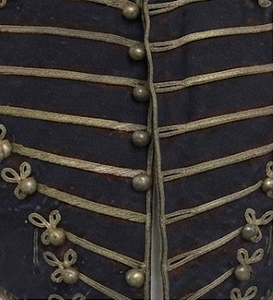 Chaqueta de Invierno Impermeable Estilo Uniforme Histórico Steampunk con Bordado y Botones Frontales - Product Image 4