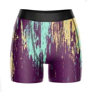 New Design High Street Solid Men's Fitness Mid Elastic Waist <b>Compression</b> <b>Short</b> Quick Dry Spandex Polyester Athletic Workout - Product Image 1
