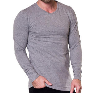 Camiseta de punto informal urbana para hombre, superventas, impresión personalizada, 280gsm, 100% algodón sin costuras, secado rápido y transpirable - Product Image 1