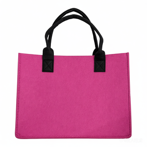 Bolsa de Compras Plegable de Fieltro No Tejido con Asa para Uso Diario - Product Image 1
