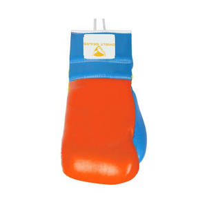 Gants de boxe professionnels avec logo personnalisé Conception à lacets à bas prix avec matériau en cuir PU - Product Image 3