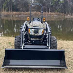 Tracteur agricole LS Gamekeeper 50HP 4x4 avec chargeur frontal, pompe moteur et boîte de vitesses robuste - Haute productivité - Product Image 2