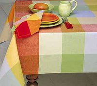 Nappe pour Table ronde et fleurie, pour 1 pièce, tissu, Damask, Logo Unique brodé à la main