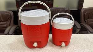 Carafe à eau isolée en plastique en gros, capacité de 1 à 50 litres, forme ronde, distributeur de stockage d'eau, approvisionnement en vrac, nouveau - Product Image 3