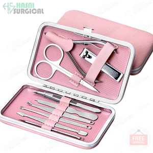 Ensemble de manucure Kit de pédicure coupe-ongles Kit de voyage outils de soins de pédicure ciseaux pince à épiler couteau outils de cueillette Kits de toilettage - Product Image 5