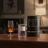 Convivium Paris French 50ml Crazy Man Parfum Unisexe de Luxe Extrait de Parfum Liquide Boisé Longue Durée
