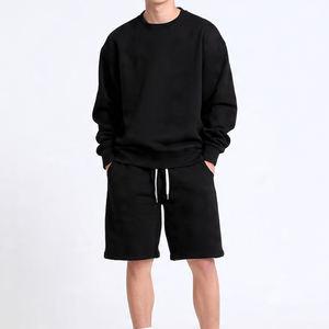 OEM Sublimation Sweatshirts Sweat <b>Shorts</b> <b>Men</b> Winter Jogger Sweat <b>Shorts</b> Set <b>Men's</b> Streetwear <b>Jogging</b> Fleece <b>Shorts</b> Sets <b>Mens</b> - Product Image 4