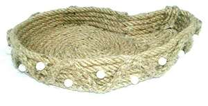 Bol en jute moderne de qualité supérieure fait à la main avec une technique polie élégante corde naturelle élevée pour la décoration de table d'hôtel à la maison en gros pas cher - Product Image 4