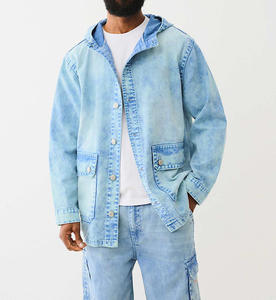 Chaqueta Varsity Personalizada de Fábrica OEM con Diseño Desgastado por el Sol, Cuello Alto, Reversible, Bordado Vintage en la Parte Delantera para Hombre - Product Image 1