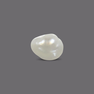 Perla de Basra de 3.36 Quilates, Perla Natural Blanca de Agua Dulce y Perla Natural Ovalada para Joyería y Fabricación de Joyas - Product Image 1