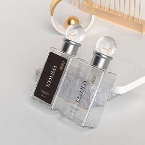 Emballage cosmétique de luxe pour flacon plat en plastique PETG de 150 ml (5 oz) avec pompe pulvérisateur, sérigraphie, crème hydratante - Product Image 3