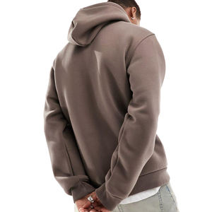 Sweatshirts à capuche 3D personnalisés poids lourd pour sweats à capuche en coton éponge français de haute qualité à épaules tombantes pour fabricant - Product Image 2