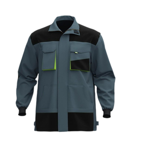 Combinaisons de travail professionnelles de sécurité pour la construction, veste et pantalon en polyester, vêtements de travail pour l'entretien - Product Image 2