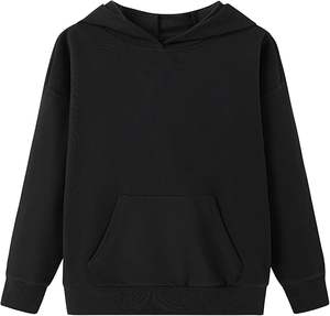Warm <b>Lightweight</b> <b>Hoodie</b> for Kids with Adjustable Hood and Elastic Cuffs 100% Polyester Customizable - Product Image 1
