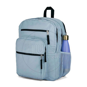 Mochila de poliéster ligera de alta calidad personalizada para deportes y actividades al aire libre estilo Vintage con cierre de cremallera - Product Image 2