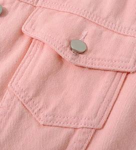 Couleurs décentes veste en jean anti-rides trucs durables veste en jean respirante élégante pour un usage décontracté pour les femmes de bonne qualité - Product Image 4