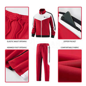 Chándal Ligero con Capucha para Hombre, Diseño Moderno, Venta al Por Mayor OEM, Etiqueta Privada, Ropa Casual de Invierno - Product Image 3