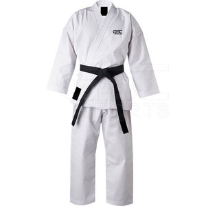 Uniforme de judo de tela de algodón de alta calidad de último diseño con mangas completas uniforme de judo de color personalizado - Product Image 1