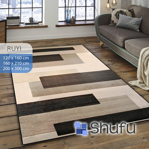 Tapis en flanelle Shufu avec caoutchouc thermo plastique antidérapant, anti-allergique et lavable en machine, un must have pour chaque maison - Product Image 1