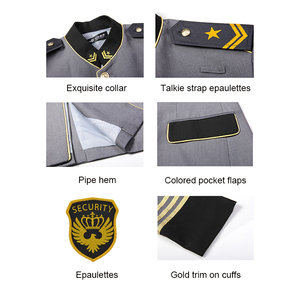 Venta al por mayor OEM Hotel Uniforme Portero Doorboy Ropa de Trabajo Hombres Concierge Vestíbulo Recepción Hotel Uniforme - Product Image 4
