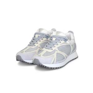 รองเท้าผ้าใบ Mars Lace-Up สีขาว/หลากสี แบบสวมใส่เดินสบาย ด้านบนเป็นผ้าตาข่าย - Product Image 2