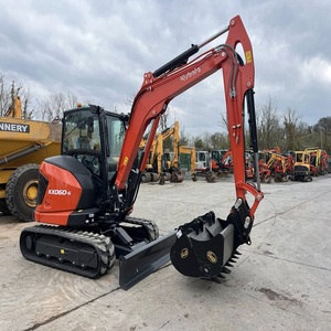 Prix d'usine Moteur Kubota Petite mini pelleteuse ensacheuse 2 tonnes Mini pelle sur chenilles 1,8 tonne avec EPA CE EURO 5 - Product Image 3