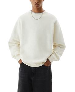 Sudadera con Capucha Extra Grande para Hombre, OEM, de Alta Calidad, 100% Algodón, Corte Holgado, Hombros Caídos, Diseño Liso o con Logotipo Estampado - Product Image 1