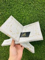 Tempat Al-Quran Islami Desain Malaikat Cinta, Dapat Disesuaikan, Berbahan Mutiara Asli Buatan Tangan, Hadiah Pernikahan dari India