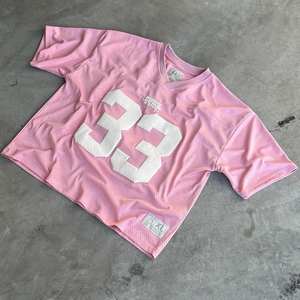 Camiseta de manga corta de gran tamaño unisex Micromesh Poly Blend, camiseta personalizada de malla de doble capa con estampado Digital, camiseta para hombre - Product Image 6