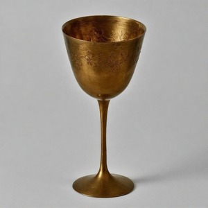 BlessGlass Gloire Sanctifiée Vintage Vin Calice Orné Religieux En Laiton Gobelet Idéal pour Les Autels D'église Et Les Offrandes Spirituelles - Product Image 5