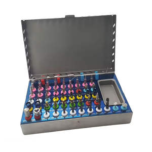 Juego de Instrumentos Quirúrgicos Dentales Manuales de Acero Inoxidable Universal Básico de Alta Calidad, Fresas de Densificación Ósea, Clase I CE - Product Image 6