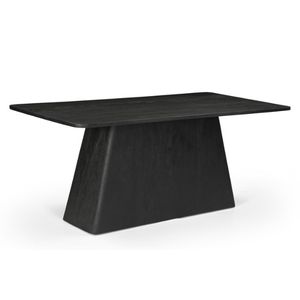 Mesa central con acabado de explosión de arena negra y delgada moderna personalizada para cocina, dormitorio, comedor o sala de estar, muebles para el hogar - Product Image 2