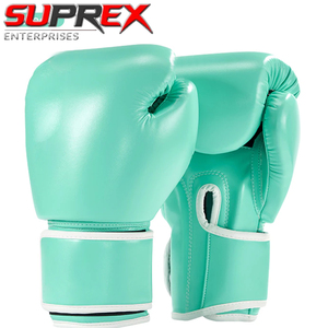 Gants de boxe pour enfants en cuir avec fermeture pour l'entraînement, gants pour le karaté, le Muay Thai, le combat libre, le MMA, le Sanda - Product Image 4