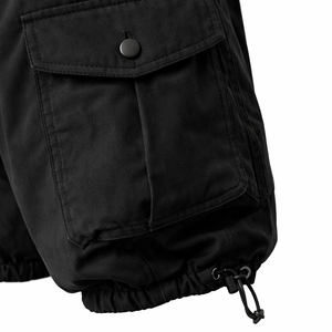 Pantalon cargo ample pour homme, taille élastique avec cordon de serrage, multi-poches, streetwear, pantalon utilitaire, vente en gros OEM - Product Image 5