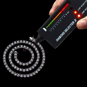 Chaîne à maillons en argent sterling 925 plaqué or fin D VVS Moissanite noire naturelle cultivée en laboratoire avec diamant hip-hop pour hommes/femmes - Product Image 6