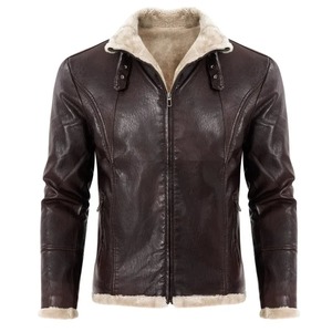 Chaqueta de motocross negra impermeable de la mejor calidad para hombre, cuello de piel de oveja, recién llegado, equipo de equitación de lona transpirable para invierno - Product Image 5