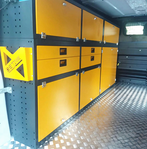 Chariot à outils pour véhicule DETAY OEM avec revêtement électrostatique en poudre, conception modulaire, étagères amovibles pour les armoires de rangement des véhicules - Product Image 2