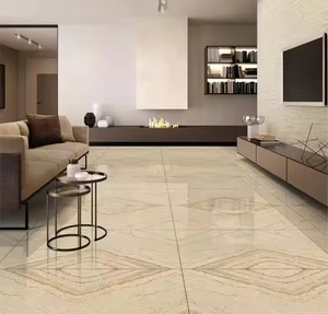 60x120cm <b>Book</b> Matched Polished Porcelain Vitrified Tiles Glossy Finish For Home Office 600x1200mm Polished Matrix Beige Tiles - Product Image 6