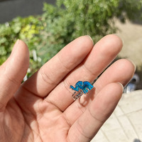 Bas quantité minimale de commande 10 pièces en gros en vrac pas cher bijoux filles changeant de couleur enfants anneaux d'humeur